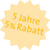 5% Rabatt