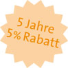 5% Rabatt