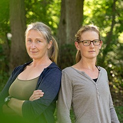 Barbara Kelly und Christina Kuenen