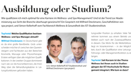 Bildausschnitt Interview Ausbildung Spamanagement