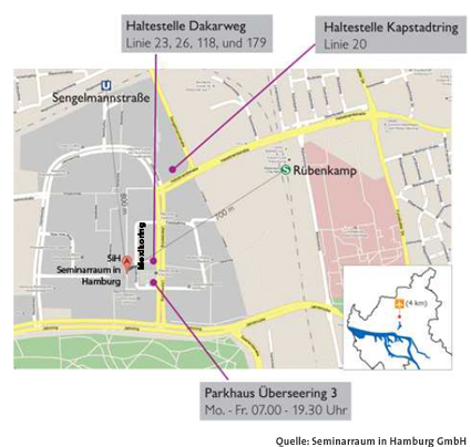 Anfahrtsbeschreibung Hamburg