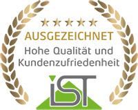 Ausgezeichnete Qualität Siegel