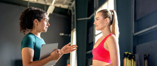 Female Fitness Coach <span class="new"></span>