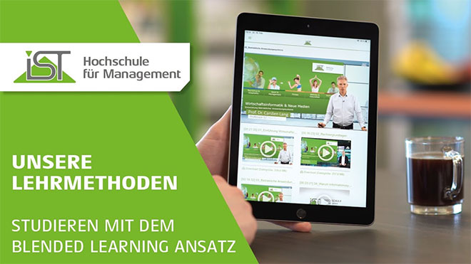 Lehrmethoden im Hotelmanagement Studium Tablet