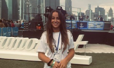 IST-Studentin Laura Santoro hat beim FC Bayern ein Praktikum gemacht.