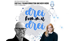 Agile Methoden: IST-Dozent im Podcast-Interview mit Dreikommadrei