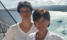 Claudia Köster und Martina Schumann - aus Studentin und Dozentin wurden Kolleginnen.