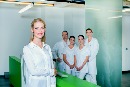 Praxisteam Bachelor Management im Gesundheitswesen