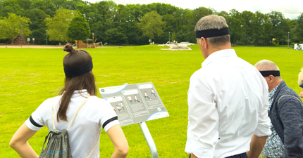 Fitnessparcours im Freitzeitpark Entenpark Wesseling