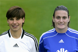 Ariane Hingst Nadine Angerer