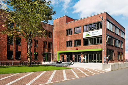 Gebäude der IST-Hochschule für Management