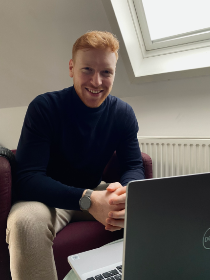 IST-Stipendiat Luca Halstenberg ist erfolgreicher Speditionsleiter.