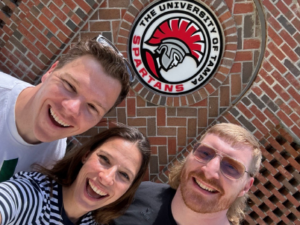 Prof. Dr. Martin Lange, Alexandra Löwe, Dr. Simon Gavanda in Orlando