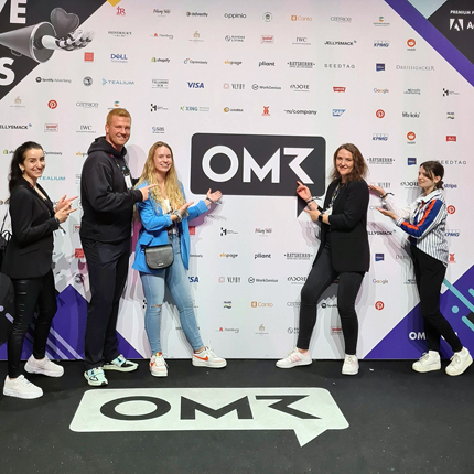 IST-Bootcamp auf dem OMR-Festival