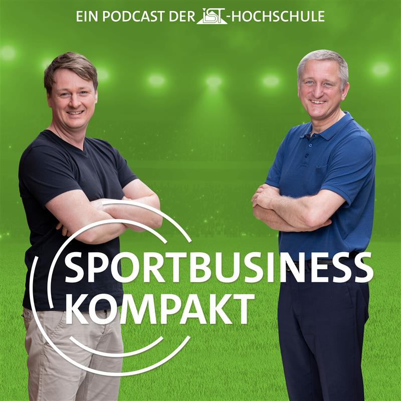 Christopher Dick und Gerhard Nowak präsentieren den Podcast "Sportbusiness Kompakt".