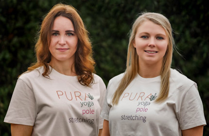 IST-Absolventinnen Tanja Schober und Maike Wukorka haben gemeinsam ein Yoga-Studio eröffnet.